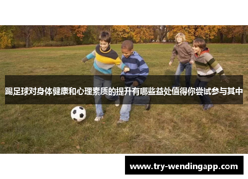 踢足球对身体健康和心理素质的提升有哪些益处值得你尝试参与其中 踢足球对身体健康和心理素质的提升有哪些益处值得你尝试参与其中