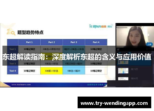 东超解读指南：深度解析东超的含义与应用价值