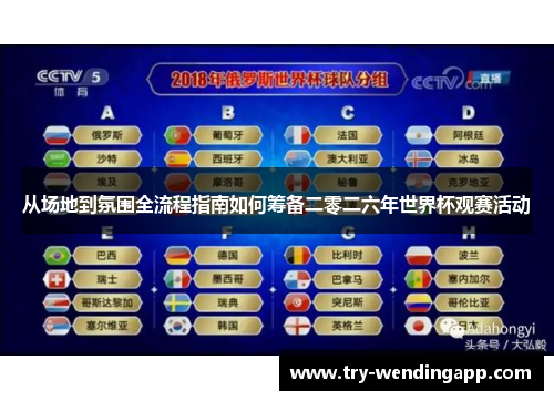 从场地到氛围全流程指南如何筹备二零二六年世界杯观赛活动 从场地到氛围全流程指南如何筹备二零二六年世界杯观赛活动